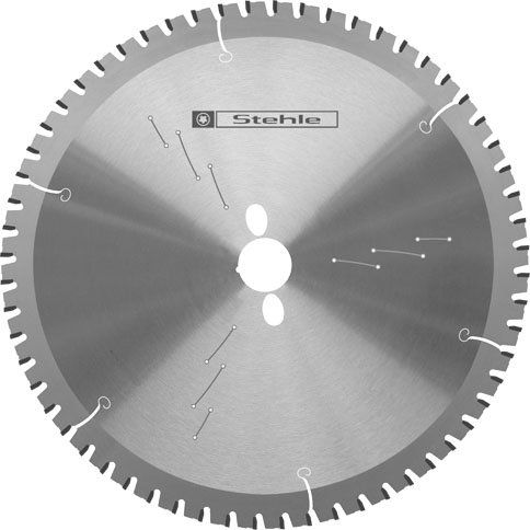 Stehle HW (HM) Kapp-Kreissägeblatt Trapez-Flachzahn Unisteel 216x2,4/1,8x30mm Z=40 TF