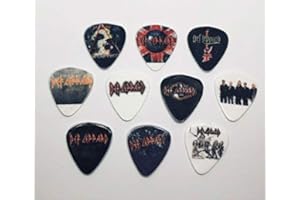 DEF LEPPARD Guitar Picks Set (10 picks/10 diferent designs)