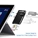 Produktbild Microsoft Surface Pro 5 / Pro 6 Hub,Rocketek USB 3.0 Kartenlese Adapter mit 1x RJ45 Ethernet (1000Mps) LAN, 4K Mini DP auf HDMI, 2x USB 3.0 port (5Gps)und SD & TF/Micro SD Memory Card Reader Dock Hub