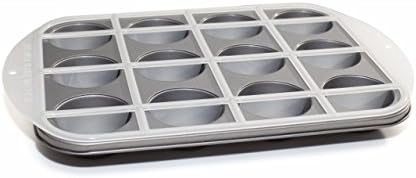 Love Cooking Company Mrs. Fields(TM) Half-N-Half Cupcake Pan-12 Cavity 16-inch x 10.75-inch
