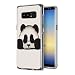 Produktbild Samsung Galaxy Note 8 Hülle Niedlicher Panda Weich TPU Silikon Anti-Scratch Schutzhülle Handyhülle Backcover Für Samsung Galaxy Note 8