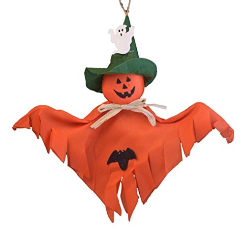 Halloween Hanging Decoration, VENMO 2pcs Happy Halloween Hanging Pumpkin Decoraion Toys Cute Ghost Halloween Party Prop String Doll For Indoor Outdoor (Orange) Halloween Hanging Decoration, VENMO 2pcs Happy Halloween Hanging Pumpkin Decoraion Toys Cute Ghost Halloween Party Prop String Doll For Indoor Outdoor (Orange)