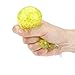 Produktbild QinMM Spongy Shark Bead Stress Ball Spielzeug Squeezable Stress Spielzeug Stress Relief Ball Heilung Spielzeug Charm Geburtstag Party Geschenk Dekompression Spielzeug Geschenk (Gelb)