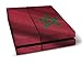 Produktbild Sony PlayStation 4 Designfolie "Marokko Flagge" Skin Aufkleber für PlayStation 4 (PS4)
