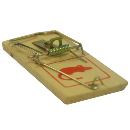 Preisvergleich Produktbild 4 Pack Traditionelle Hölzerne Mausefalle