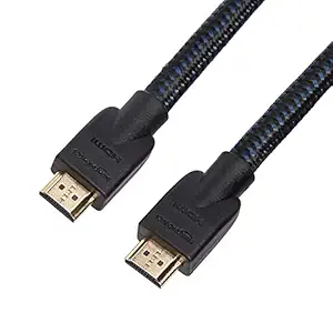 AmazonBasics Braided HDMI Cable - 15-Feet