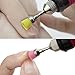 TP 5PCS 3/32'' Electric Nail Art Drill Bit Brush Cleaner Rotary Manicure Drilling Cleaning Tool Machine Accessories - Mixed color