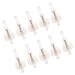 Segolike 10 Pieces Universal Motorcycle Engine Gas Oil Fuel Filter for 1/4