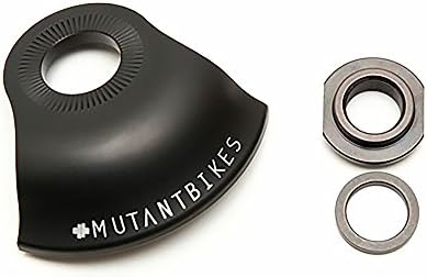 Mutant Bikes drive side BMX bike hub guard no3 black
