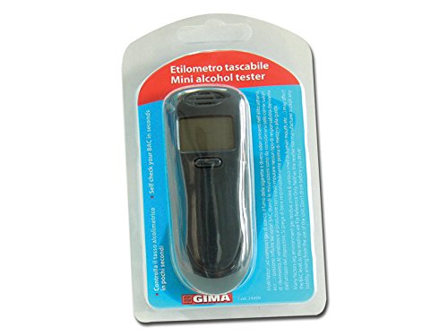 Akod Pharma 24499 control de alcohol - alcoholímetros (30 mm, 10 mm, 85 mm) Negro