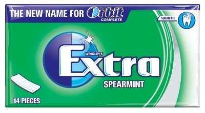 EXTRA SPEARMINT SOFT CHEW 12 x 14 PCE