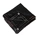 Produktbild JHNEA Sichtschutznetz Sonnensegel mit öSen, GewäChshaus Gartennetze Schattierungsgewebe Sichtschutz Uv Schutz Sonnenschutz Schattiernetz für Den Gartenzaun Oder Balkon,Black_3x2.5m(10x8ft)