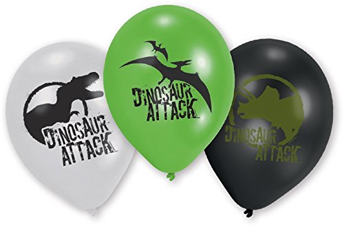 Luftballons * Dinosaur Attack * 6 Stück
