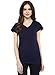 Cenizas Women Dark Blue Printed T-shirt RS.299.00