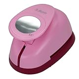 Personalizar su papel Craft efco - Perforadora de círculo, Rosa, 38 mm