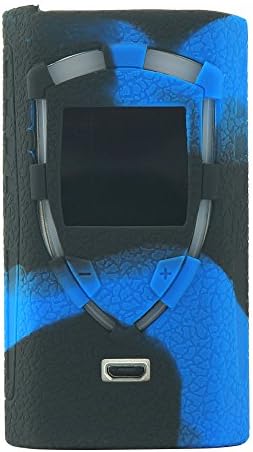 Szdenger Silicone Protective Case Sleeve for Smok ProColor 225w TC Silicone Case ProColor 225W Skin Cover Sleeve Wrap Shield (Black Blue)