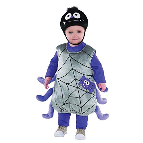 Itsy Bitsy Spider Baby Toddler Fancy Dress Plush Soft Toy Costume Halloween Boys Girls SMALL 1-2 Years by Amscan