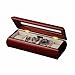 Produktbild (One Size, Red) - Emery Glass Top Watch Box in Cherry