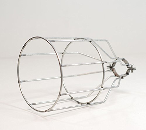 Kuppel Draht Anhänger Käfig Lampe Schatten | Stahl roh - 2