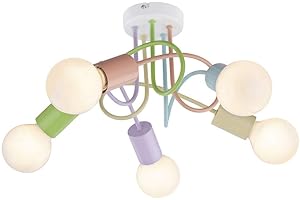 RABALUX Lampada camera Linett plafoniera per bambini E27 5X 40W MAX