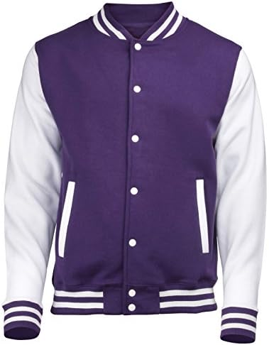 123tKids Varsity College Jacket Small - Age 5/6 New Premium Unisex American Style Letterman Blank Baseball Custom Plain Top Boy Girl Children Gift Present Child AWD Soulstar Omega