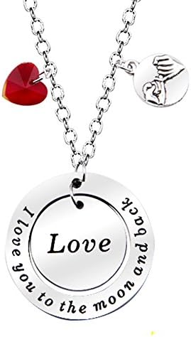 Galaxia Air You Are My Person Pinky Promise Charm Pendant Necklace, BBF Best Friend Gift
