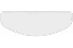 NIYATA Visière Pinlock pour casque de moto, film anti-buée, Pinlock, visière de casque de moto, protection universelle, autocollant, 27 x 9 cm