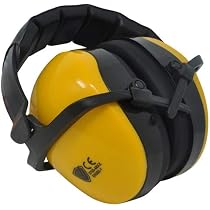 Casque Anti-Bruit Portwest Classic Jaune - Protection Auditive Réglable Pour Travail Et Bricolage