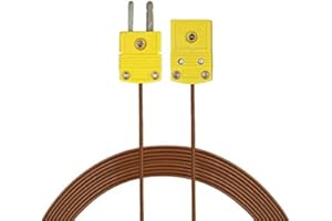 PerfectPrime TL2300 Thermocouple Sensor K Type 3 Meter / 9.8 Foot Extension Cable