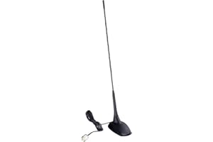 Albrecht CB-Magnetantenne CBM-516, 65270, Strahlerlänger 44cm, mit 4 m Kabel und PL-Stecker
