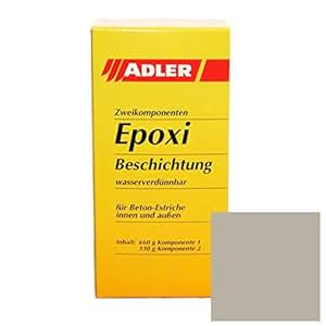 2K Epoxi Bodenbeschichtung 3kg kieselgrau inkl. Härter