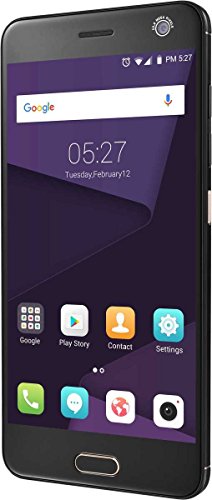 ZTE Blade V8 Dual-Kamera Smartphone (13,2 cm (5,2 Zoll) 64GB interner
Speicher, 4 GB RAM, Dual-Sim, Android 7) Mattschwarz
