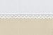 Vizaro - Baby Wipes Case Cover/ Tissue Holder - 100% Premium Quality Luxury Cotton - Beige Stripes with Lace Collection - Tested against harmful substances - Made in EU