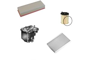 AOQ ORIGINAL QUALITY AOQ - KIT TAGLIANDO 4 FILTRI COMPATIBILE CON CITROEN C3 I 1.4 HDI 16v 1.6 HDI 16v C3 Picasso 1.6 HDI 16v, C4 I, PEU.206-307-308 I 1.6 HDI 16v