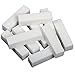 TRIXES Pack of 10 Nail Buffer Blocks White for Natural and Acrylic Nails