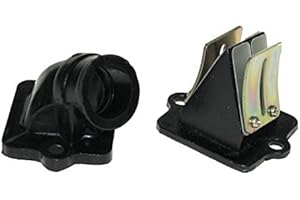 CITOMERX Ansaugstutzen inkl. Membranblock für Aprilia SR, Mojito, Derbi Atlantis, GP1, Gilera Runner, DNA, Piaggio TPH, NRG, ZIP, Sfera 50