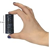 Actifoam Mini ve Mikro Foam Roller (4,5 x 3 x 3 cm, Siyah + Mavi)
