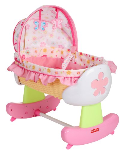 Fisher-Price Rocking Bassinet And Travel Bed (Styles May Vary)