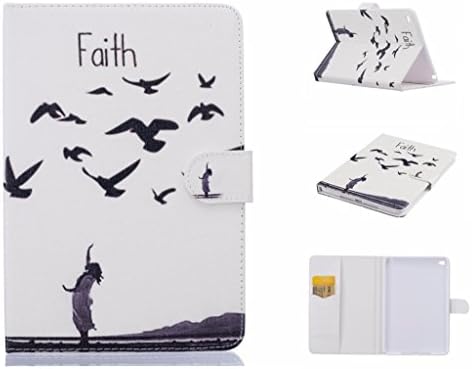 Magnetic Pattern Leather Stand Smart Cover Case for iPad 2 3 4 Mini 1 2 3 4 Air 1st Air 2 Pro 9.7 inch (iPad Air 1st, The Faith)