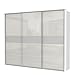 Produktbild Schwebetürenschrank / Kleiderschrank Lepa 06, Farbe: Weiß - Abmessungen: 225 x 278 x 64 cm (H x B x T)