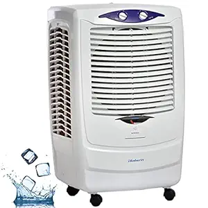 Blueberry's 50 Liter Air Cooler Tower Fan Cools with Auto Fill Water,200W Power Consumption, 40ft Air Throw with Honey Comb,Ice Chamber