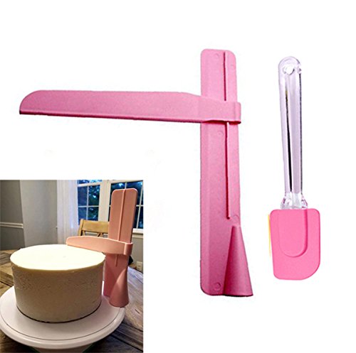 Book's Cover ofGâteau Lisseur Fondant CAVN Lisseur à fondant gâteau grattoir pour gâteau pâte à sucre Cuisson Outils Les Outils de gâteau de cuisson