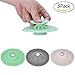 Produktbild Lynlon Abflusssiebe [ 3 Pack ] für Badewannen, Waschbecken, Duschwannen und Spülbecken einsetzen Ablauf Stopper Haarsieb 2 in 1