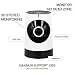 Produktbild 1280 x 720P Megapixel P2P Panorama Wireless Kamera, Day Night Fernüberwachung, Video aufnehmen,, integriertes Mikrofon und Lautsprecher, Video WIFI Überwachungskamera unterstützt Micro 128 G SD/TF, für iOS Android