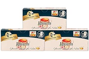 GOLDMÄNNCHEN TEE Goldmännchen-Tee Jumbo Apfelernte, 3er Pack