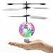 Produktbild xatan Fliegender Ball, RC Fliegen Spielzeug für Jungen Mädchen Infrarot Induktions Hubschrauber mit Blinkenden LED Licht Lustige Magic Kids Fliegen Spielzeug