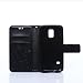 Produktbild Samsung Galaxy S5 mini Hülle,Galaxy S5mini Hülle,Cozy Hut Schmetterling Muster Kunstleder Ledertasche SchutzHülle,Case Tasche,Bunte Drucken Muster PU Leder Brieftasche Hülle,Wallet Case Flip Cover Hülle, Etui LederHülle,mit Standfunktion Kredit Kartenfächer für Samsung Galaxy S5 mini - Schwarz