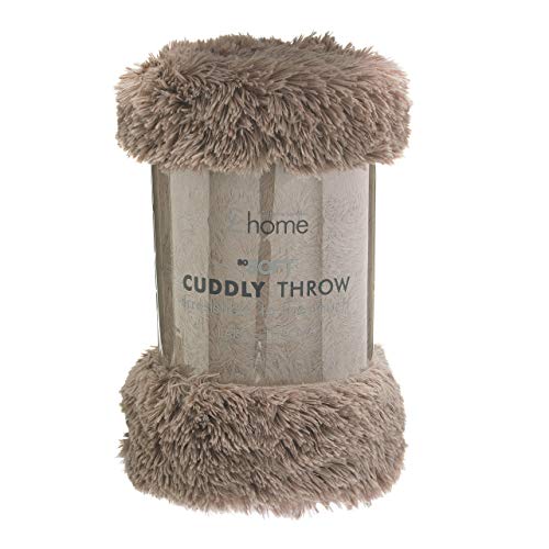 Catherine Lansfield Cuddly Throw Natural, 150x200cm