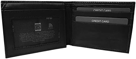 Streetwise Security Products LW2009 w Leather Wallet Bifold w/Side Flap and Rfid Protection