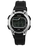Casio 19222 W-212h-1av – Kinderuhr Unisex Armband Kautschuk Schwarz